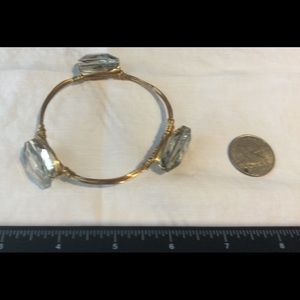 Bourbon & Bowties - BB - Wire Bangle with Stones